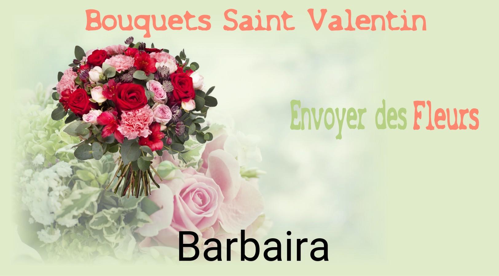 Roses de Saint-Valentin livrées à Barbaira